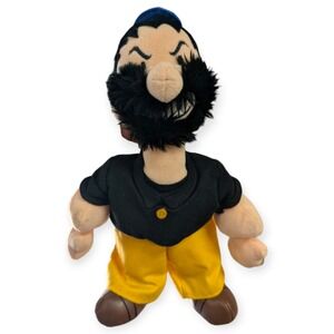 Vintage Brutus Popeye the Sailor Man Plush Toy Bluto Rival 11‎ Inch NWT